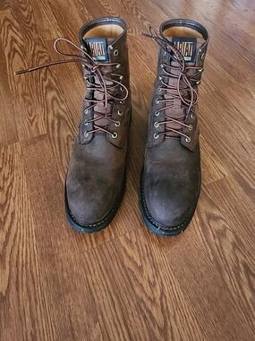 Ariat Brown Men's Lace-Up Composite Toe Work Boots